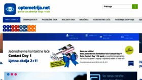 What Optometrija.net website looked like in 2017 (6 years ago)