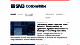 What Optionstribe.com website looked like in 2017 (6 years ago)