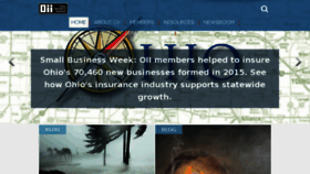 What Ohioinsurance.org website looked like in 2017 (6 years ago)