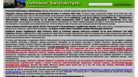 What Ostrowiecnr1.pl website looked like in 2017 (6 years ago)