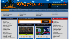 What Oyunyolu.net website looked like in 2017 (6 years ago)