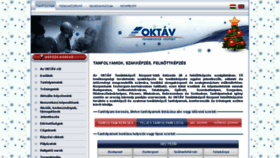 What Oktav.hu website looked like in 2017 (6 years ago)