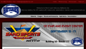 What Odysseybatteries.com website looked like in 2017 (6 years ago)