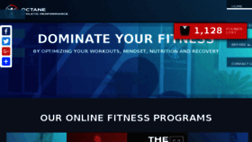 What Octaneathleticperformance.com website looked like in 2017 (6 years ago)
