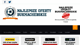 What Oferty-bukmacherskie.pl website looked like in 2017 (6 years ago)