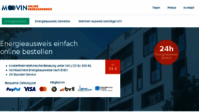 What Online-energieausweis.eu website looked like in 2017 (6 years ago)