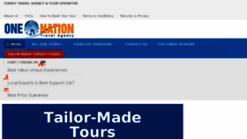 What Onenationtravel.com website looked like in 2017 (6 years ago)