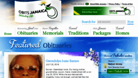 What Obitsjamaica.com website looked like in 2017 (6 years ago)