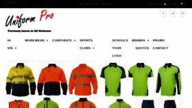 What Ozworkwear.com.au website looked like in 2017 (6 years ago)