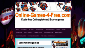 What Online-games-4-free.com website looked like in 2017 (6 years ago)