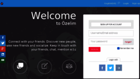What Ozelim.org website looked like in 2017 (6 years ago)