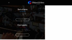 What Objectvideo.com website looked like in 2017 (6 years ago)