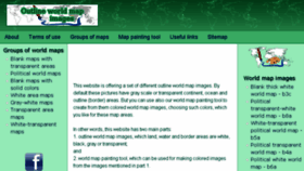 What Outline-world-map.com website looked like in 2017 (8 years ago)
