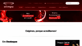 What Olimpogo.com.br website looked like in 2017 (6 years ago)