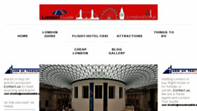 What Officiallondonvisit.com website looked like in 2017 (6 years ago)