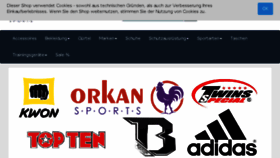 What Orkansports.de website looked like in 2017 (6 years ago)
