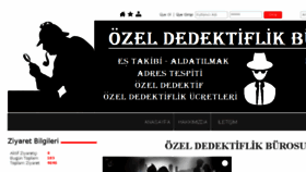 What Ozeldedektiflikburosu.com website looked like in 2017 (6 years ago)