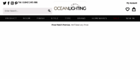 What Oceanlighting.co.uk website looked like in 2017 (6 years ago)