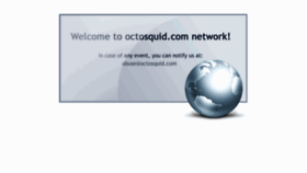 What Octosquid.com website looked like in 2017 (6 years ago)