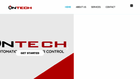 What Ontechllc.com website looked like in 2017 (6 years ago)