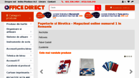 What Officedirect.ro website looked like in 2017 (6 years ago)