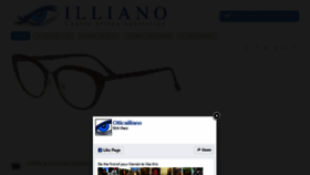 What Otticailliano.com website looked like in 2017 (6 years ago)