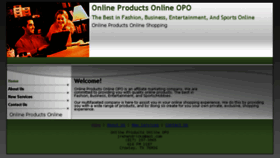 What Onlineproductsonlineopo.com website looked like in 2017 (6 years ago)