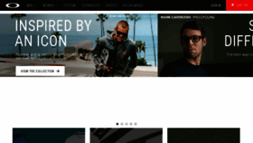 What Oakley.com website looked like in 2017 (6 years ago)