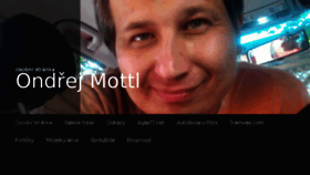 What Ondrej-mottl.cz website looked like in 2017 (6 years ago)