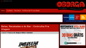 What Oborga.com.br website looked like in 2017 (6 years ago)