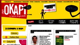 What Okapi.fr website looked like in 2017 (6 years ago)