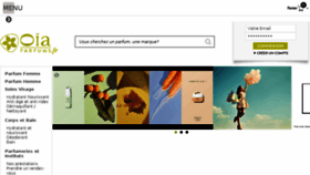 What Oia-parfums.fr website looked like in 2017 (8 years ago)