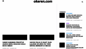 What Okeren.com website looked like in 2017 (6 years ago)