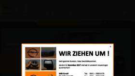 What Opel-classicparts.com website looked like in 2017 (6 years ago)