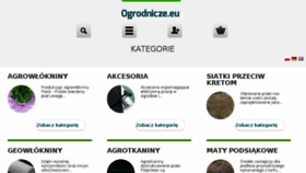 What Ogrodnicze.eu website looked like in 2017 (6 years ago)