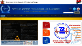 What Odpm.gov.tt website looked like in 2017 (6 years ago)