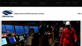 What Offshorecrew.no website looked like in 2017 (8 years ago)