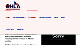 What Ohla.com website looked like in 2017 (6 years ago)