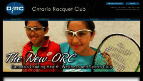 What Ontarioracquetclub.com website looked like in 2017 (6 years ago)