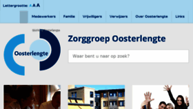 What Oosterlengte.nl website looked like in 2017 (6 years ago)