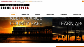 What Occrimestoppers.org website looked like in 2017 (6 years ago)