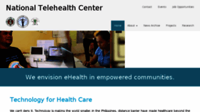 What One.telehealth.ph website looked like in 2017 (6 years ago)
