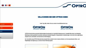 What Optron-gmbh.de website looked like in 2017 (6 years ago)
