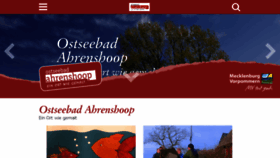What Ostseebad-ahrenshoop.de website looked like in 2017 (6 years ago)