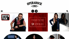 What Operarock.com.br website looked like in 2017 (6 years ago)