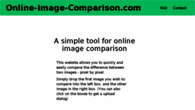 What Online-image-comparison.com website looked like in 2017 (6 years ago)