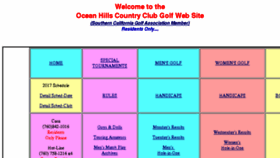 What Ohgc.net website looked like in 2017 (6 years ago)