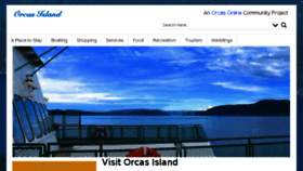 What Orcasisland.org website looked like in 2017 (6 years ago)