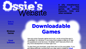 What Ossiemanners.co.uk website looked like in 2017 (7 years ago)