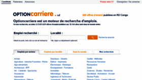 What Optioncarriere.cd website looked like in 2017 (6 years ago)
